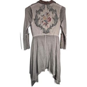 aratta silent journey Embroidered Jacket Size See‎ MEASUREMENTS